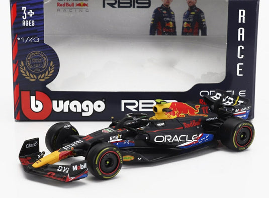 レッドブル F1 RB19 オラクル・レッドブル・レーシング N 11 2023年オースティンUSA GP 4位 セルジオ・ペレス マットブルー 海外限定/ Bburago 1/43 ミニカー