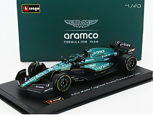 ASTON MARTIN F1 AMR23 TEAM ARAMCO COGNIZANT N 18 SEASON 2023 LANCE STROLLフィギュア付き GREEN/Bburago 1/43ミニカー シグネチャーシリーズ