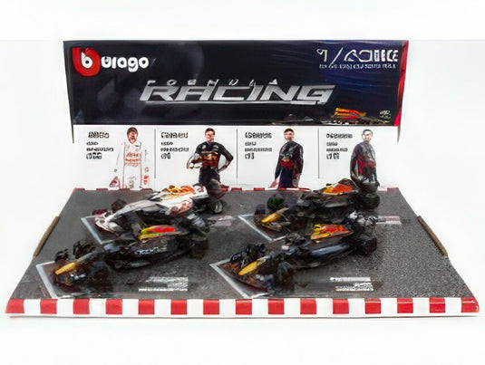 RED BULL F1 チャンピオンカー4台セット MAX VERSTAPPEN  SERGIO PEREZ  /Bburago 1/43ミニカー