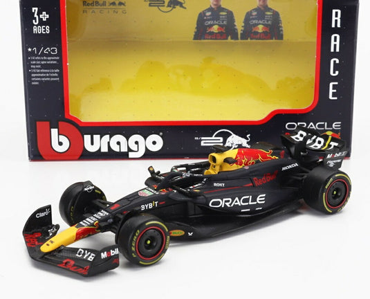 RED BULL F1 RB20 チーム オラクル レッドブル N 1 ワールドチャンピオン 2024 M.フェルスタッペン ブルー イエロー レッド/ Bburago 1/43 模型