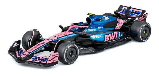 【予約】ALPINE F1 A525 2025 フランココラピント N43 ブラックブルーピンク/ Bburago 1/43 シグネチャーシリーズミニカー