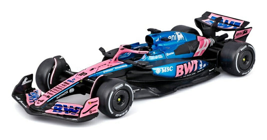 【予約】ALPINE F1 A525 2025 ピエールガスリー N10 ブラックブルーピンク/ Bburago 1/43 シグネチャーシリーズミニカー