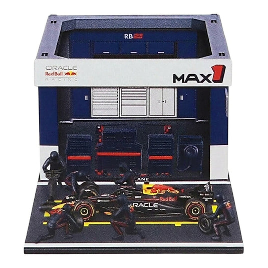Red Bullレッドブル F1 RB21 ピットストップジオラマ