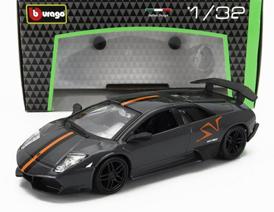 LAMBORGHINI ムルシエラゴ LP670-4 SV スーパーヴェローチェ チャイナ 2011 グレーメタリック/ Bburago 1/32 模型