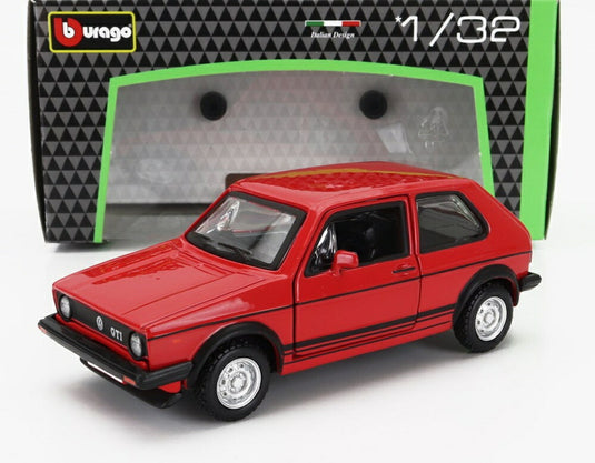VOLKSWAGEN GOLF MKI GTi 1979 レッド/ Bburago 1/32 模型