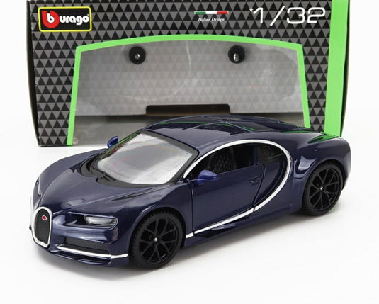 BUGATTI シロン LE PATRON 2016 ブルーメタリック/ Bburago 1/32 模型