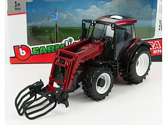 VALTRA N174 TRACTOR 2017 RED BLACK/Bburago 1/32ミニカー 農業機械