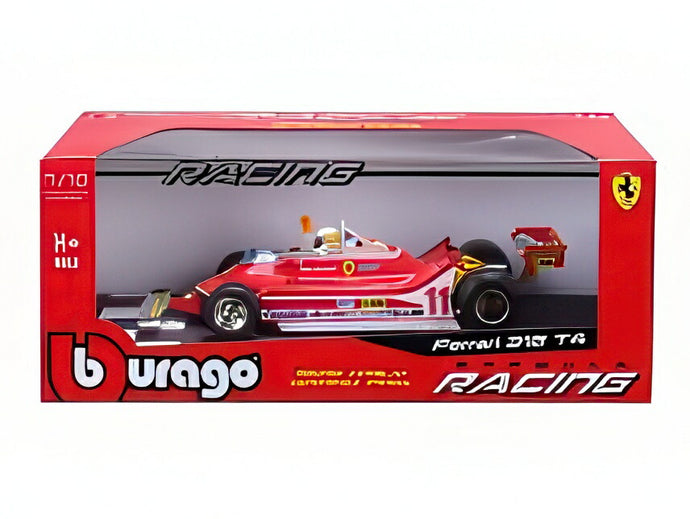 【予約】12月以降発売予定フェラーリ F1 312T4 N 11 GP モンツァ 優勝 ジョディ シェクター (パイロットフィギュア付き) 1979 ワールドチャンピオン レッド/ Bburago 1/18 海外限定ミニカー