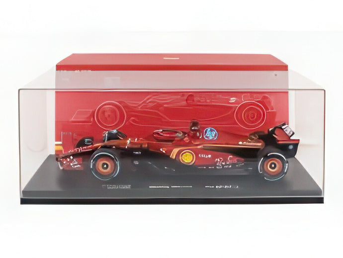 FERRARI F1 SF-24 チーム スクーデリア フェラーリ 16号車 優勝 イタリア モンツァGP 2024 シャルル・ルクレール  レッド ホワイト ブラック 限定モデル/ Bburago 1/18 海外限定ミニカー