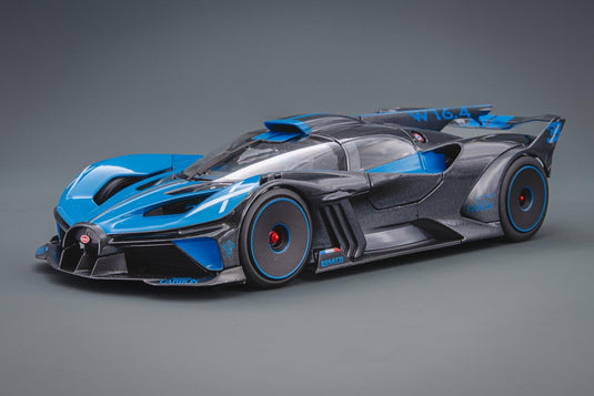 Bugattiブガッティ Bolide 2020 ブルー グレー /Bburagoブラゴ 1/18 ダイキャスト ミニカー