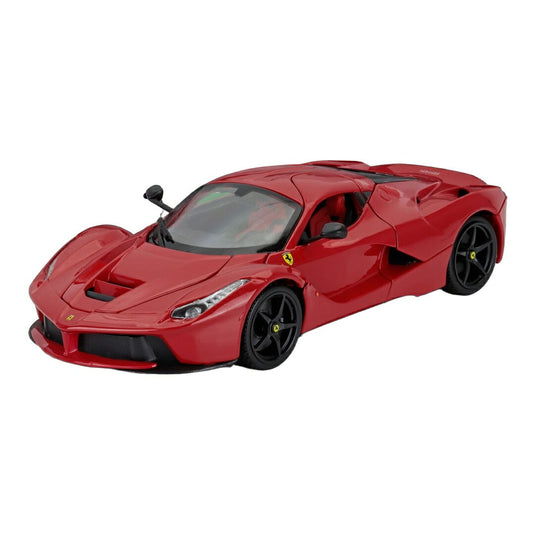 Ferrariフェラーリ LaFerrariラフェラーリ 2013 Black Wheelsブラックホイール Redレッド / Bburago 1/18 ミニカー