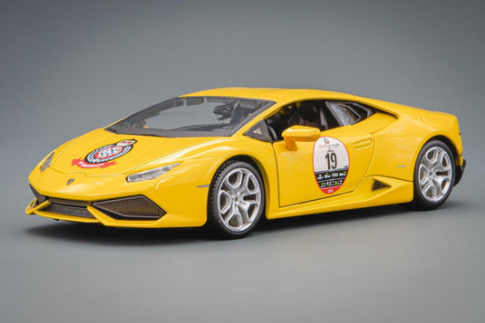 Lamborghiniランボルギーニ Huracan Performante Zoute Grand Prix 2019 イエロー /Bburagoブラーゴ 1/24 ミニカー