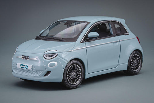Fiatフィアット 500e 2023 ライトブルー /Bburagoブラーゴ 1/24 ダイキャストミニカー