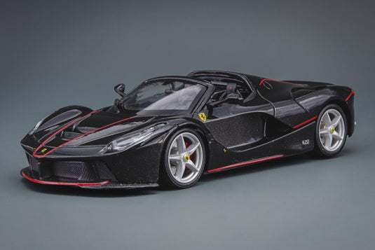 Ferrariフェラーリ LaFerrari Aperta ブラックメタリック /Bburagoブラーゴ 1/24 ダイキャストミニカー