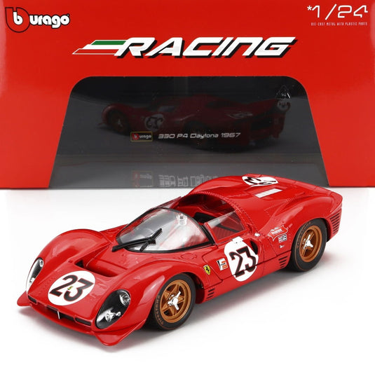 Ferrariフェラーリ 330 P4 No.23 24h Daytona 1967 L.Bandini C.Amon /Bburagoブラーゴ 1/24 ミニカー