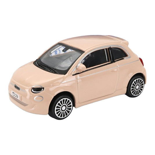 Fiatフィアット 500e 2021 Full Electricフルエレクトリック ピンク / Bburago 1/43 ミニカー
