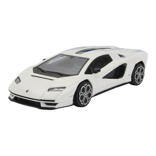 Lamborghiniランボルギーニ Countachカウンタック LP 800-4 2021 Bianco Sideraleビアンコシデラーレ ホワイト / Bburago 1/43 ミニカー