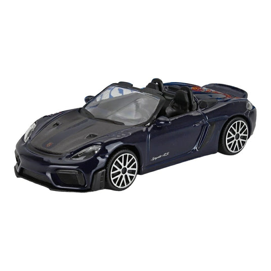 Porscheポルシェ 718 (982) SPIDER RS 2024 ブルー / Bburago 1/43 ミニカー