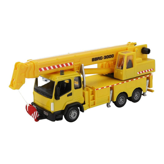 MANマン TRUCKトラック CRANEクレーン GRU B B R G 3000 3 ASSI 2010 YELLOWイエロー / Bburago 1/43 ミニカー