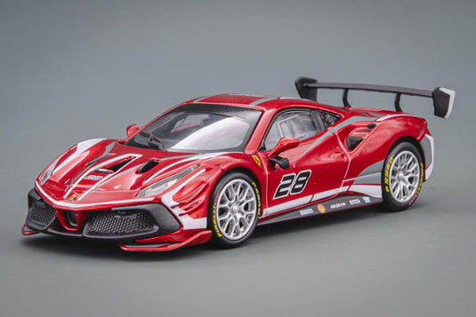 Ferrariフェラーリ 488 Challenge Evo No.28 2020 /Bburagoブラーゴ 1/43 ダイキャストミニカー