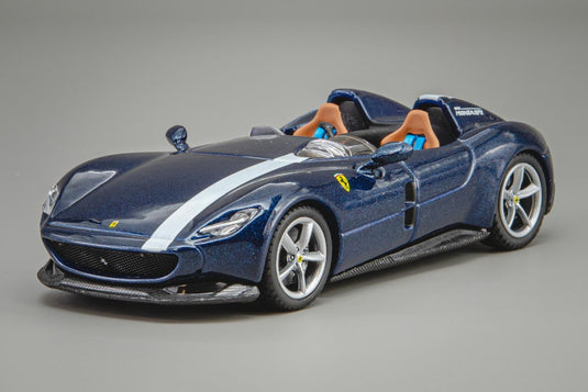 Ferrariフェラーリ Monza SP2 Convertible Limited Edition blue /Bburagoブラゴ 1/43 ミニカー