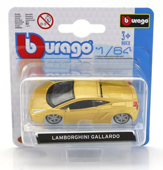 Lamborghiniランボルギーニ GALLARDOガヤルド 2004 YELLOWイエロー / Bburago 1/64 ミニカー