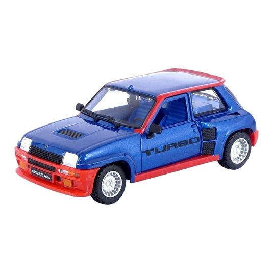 ルノー 5 ターボ 1982 ブルー / Bburago 1/24 ミニカー