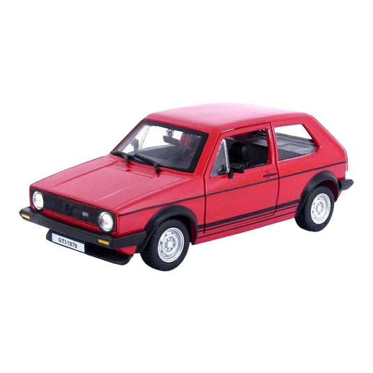 フォルクスワーゲン ゴルフ Mk I 1979 レッド / Bburago 1/24 ミニカー