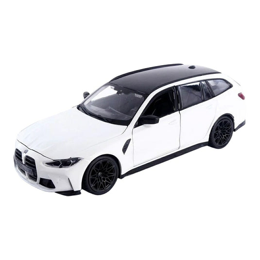 BMW M3 ツーリング 2023 ホワイト / Bburago 1/24 ミニカー