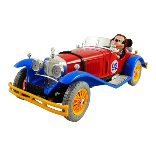 Mercedes Benzメルセデスベンツ SSK ミッキーマウス 92号車 レッド ブルー / Bburago 1/18 ミニカー
