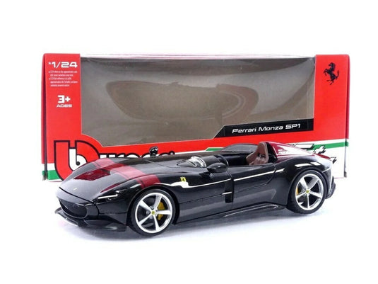 フェラーリ モンツァ SP1 ブラック / Bburago 1/24 ミニカー
