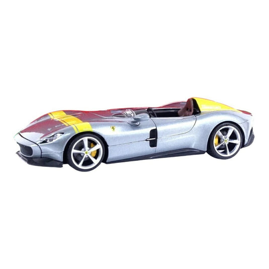 フェラーリ モンツァ SP1 2019 シルバー / Bburago 1/24 ミニカー