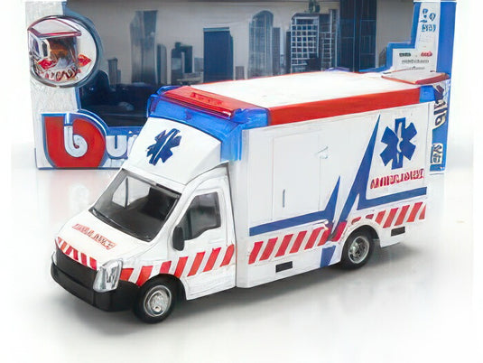 MERCEDES BENZ スプリンター バン 救急車 2010年モデル ホワイト/BURAGO 1/43ミニカー