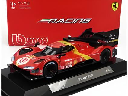 FERRARI 499P 3.0L TURBO V6 ルマン2023 ALESSANDRO PIER GUIDI - JAMES CALADO - ANTONIO GIOVINAZZI シグネチャーシリーズ /BURAGO  1/43 ミニカー