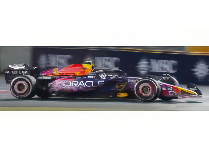 【予約】RED BULL F1 RB19 TEAM ORACLE RED BULL RACING N 11 3rd LAS VEGAS USA GP 2023 SERGIO PEREZ ドライバーフィギュア付き BLUE YELLOW RED/BBurago 1/43ミニカー 海外限定