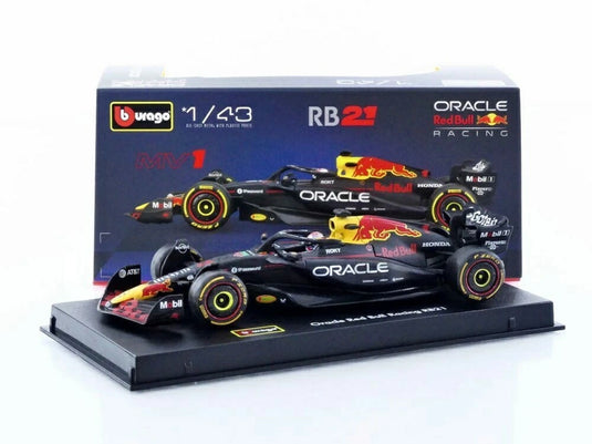 レッドブル RB21 2025 マックス・フェルスタッペン ブラック / Bburago 1/43 ミニカー