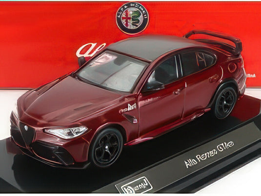 ALFA ROMEO GIULIA GTAm 2020 ROSSO GTA RED MET/BBurago 1/43ミニカー