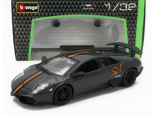 LAMBORGHINI ムルシエラゴ LP670-4 SV スーパーヴェローチェ 中国限定エディション 2011年モデル グレーメタリック/BURAGO 1/32ミニカー