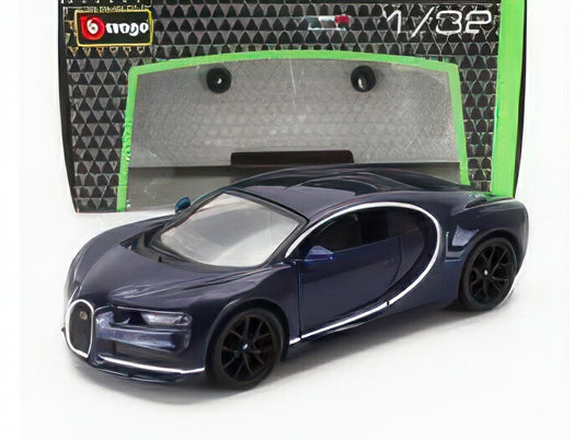 BUGATTI シロン ル・パトロン 2016年モデル ブルーメタリック/BURAGO 1/32ミニカー