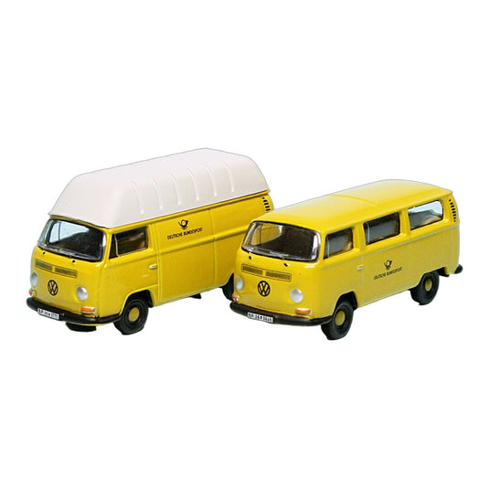 VWフォルクスワーゲン T1 Deutsche Bundespost 2台セット 1000台限定 / BUB 1/87 ミニカー