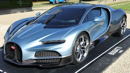 【予約】2026年発売予定 BUGATTIブガッティ TOURBILLONトゥールビヨン LAUNCH VERSIONローンチバージョン 2025 ライトブルーカーボン / MR Collection 1/18 ミニカー
