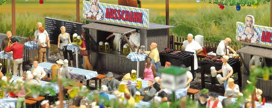 HOゲージ 鉄道模型 Busch ブッシュ ビアガーデン Beer Garden