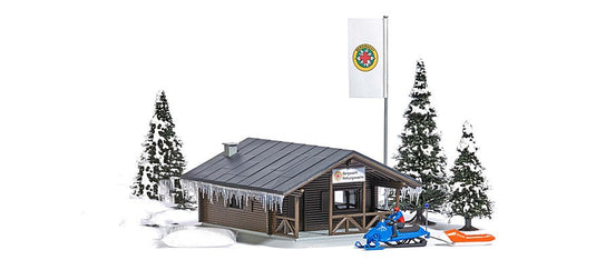 HOゲージ 鉄道模型 Busch Mountain rescue kit