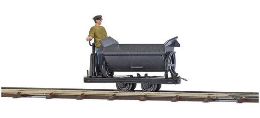 H0f 鉄道模型 Busch ブレーキ付きダンプトラック DC