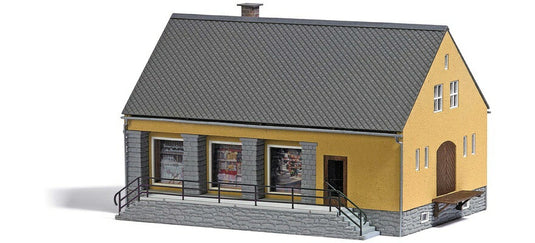 HOゲージ 鉄道模型 Busch ブッシュ 東ドイツの田舎店 164 x 112 x 102 mm GDR country store