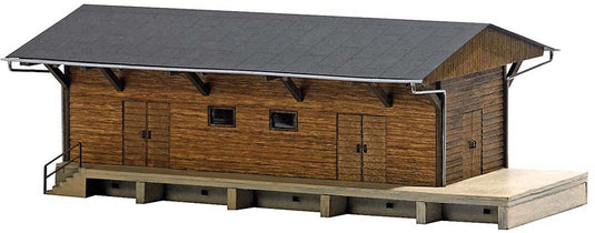 HOゲージ 鉄道模型 Busch ブッシュ 貨物倉庫 キット Freight Shed