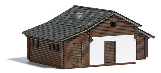 HOゲージ 鉄道模型ストラクチャー Busch アルプスの山小屋 Heidialpキット Alpine hut