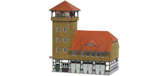 HOゲージ 鉄道模型 Busch ブッシュ Firehouse