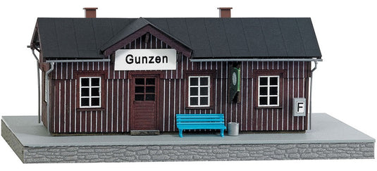 HOゲージ 鉄道模型 Busch Gunzen駅 キット