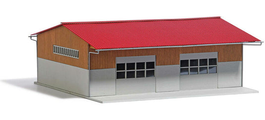HOゲージ 鉄道模型 Busch ブッシュ 近代的な鉱山ホール 組み立てキット Modern mining hall kit